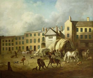Een stadstafereel